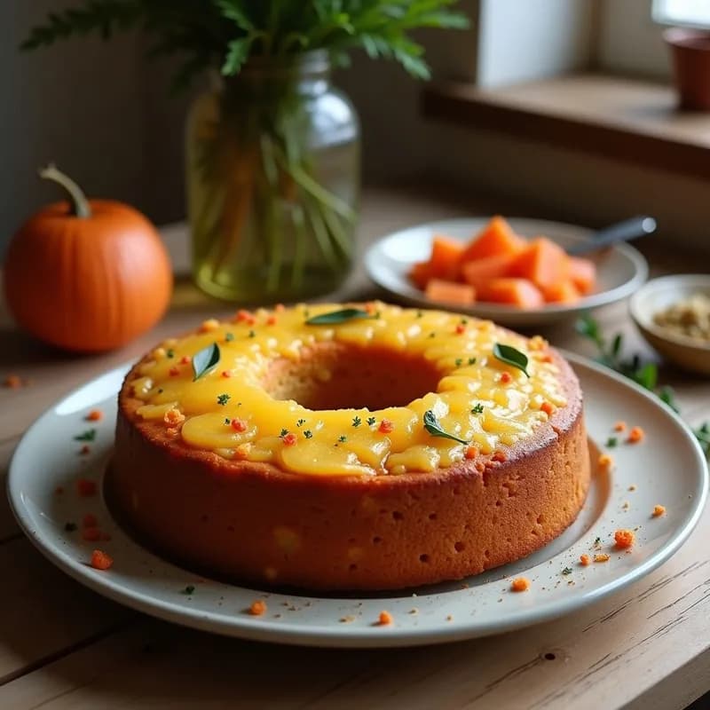 Bizcocho de Zanahoria con Aceite de Oliva: Receta Sin Azúcar y con Harina Integral