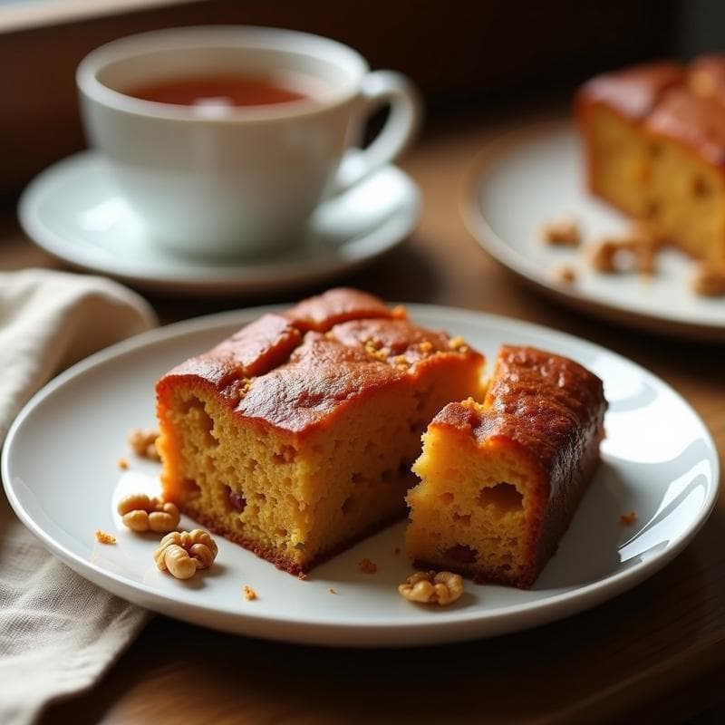 Bizcocho de Zanahoria y Especias: Receta en Olla Superpuesta Sin Horno en 40 Minutos