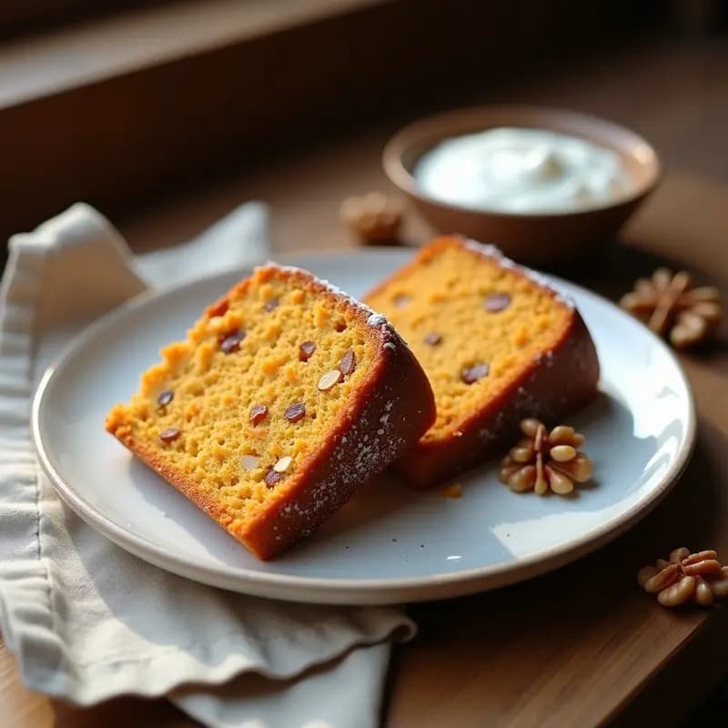 Bizcocho de Zanahoria con Yogur Probiótico: Receta Esponjosa y Digestiva en 1 Hora