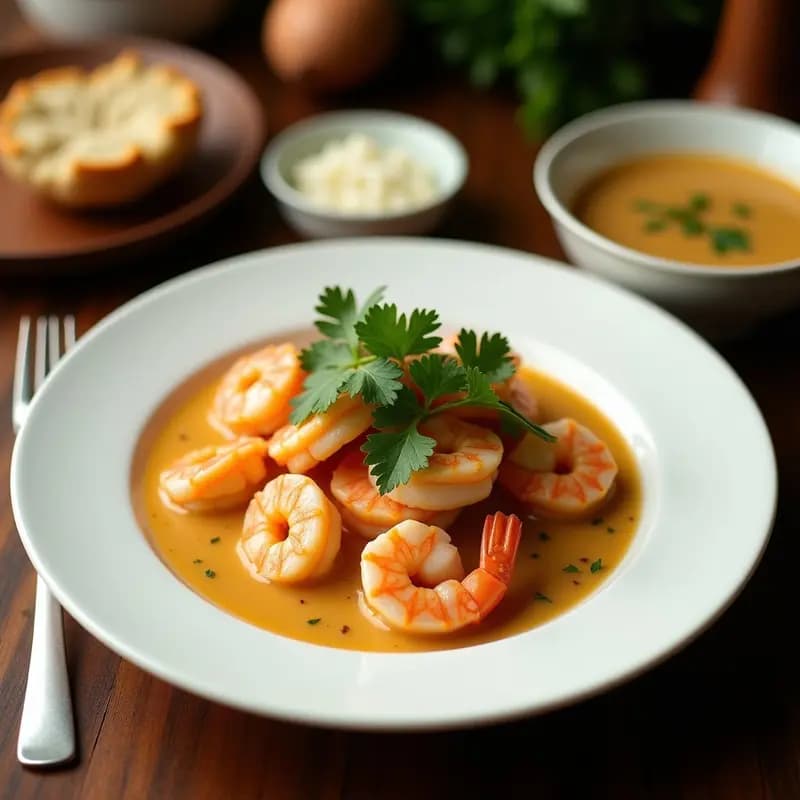 Bobó de Camarão Brasilero con Leche de Coco y Cilantro: Sopa Cremosa en 20 Minutos