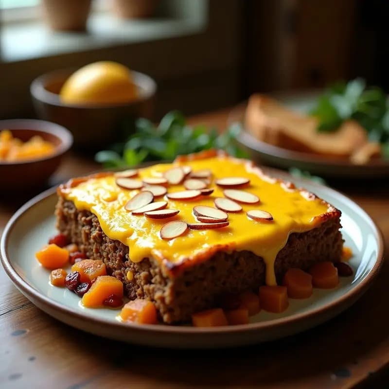 Bobotie de Carne Picada y Frutas Secas: Receta Sudafricana con Toque Dulce-Salado