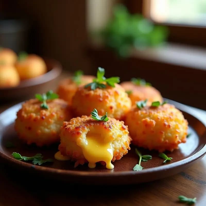 Boca de Sapito Uruguayo con Queso y Jamón: Aperitivo Rápido y Crujiente en 10 Minutos