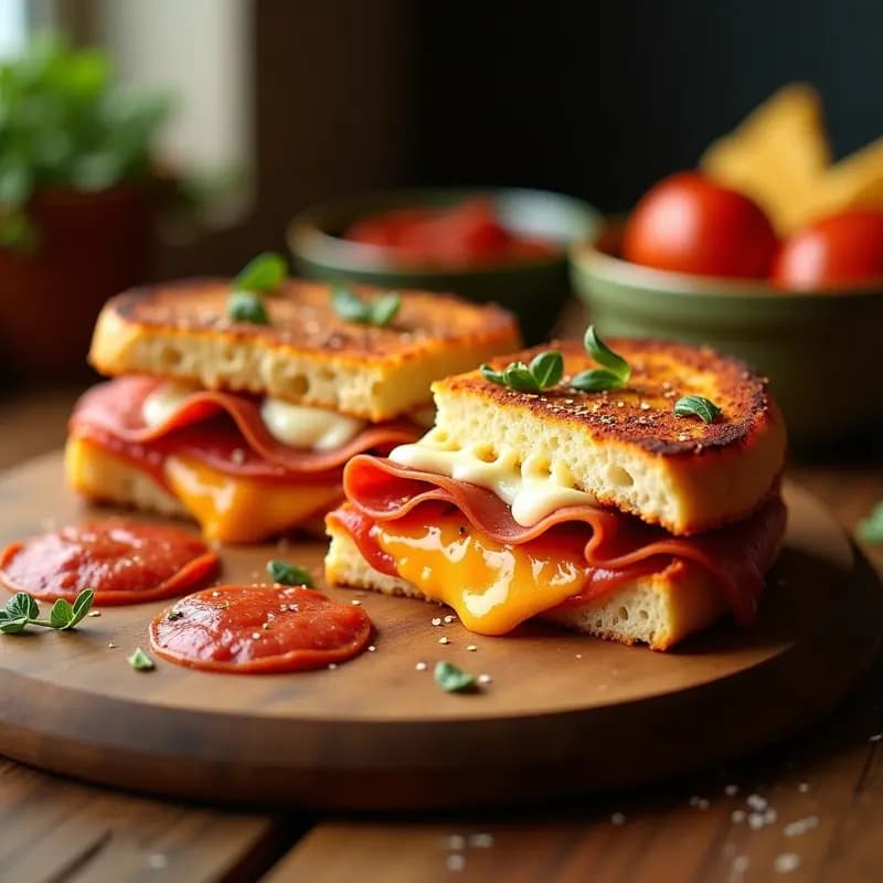 Bocadillo Pizza Crujiente en Airfryer: Receta Rápida y Adictiva en 15 Minutos
