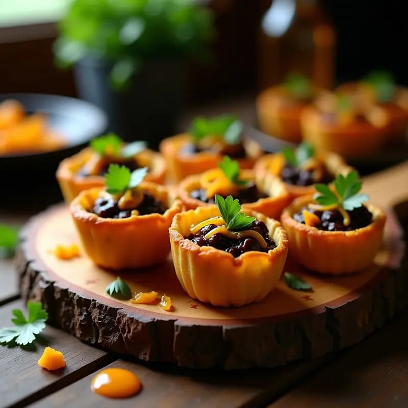 Bocaditos de Feijoada Brasileña en Copa: Aperitivo en Airfryer y Sin Harina