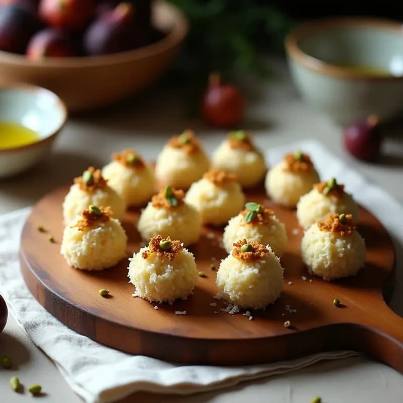 Bocaditos de Queso de Anacardos y Higos Secos: Aperitivo Gourmet Vegano Sin Horno