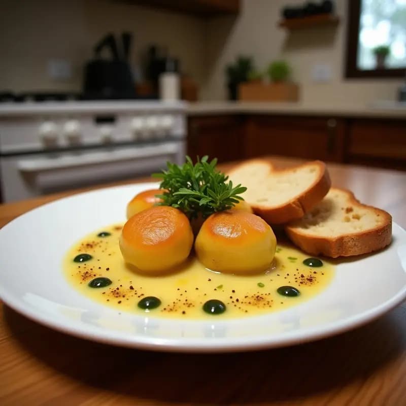Böhmerwaldknödel: Albóndigas Austriacas de Patata con Hierbas y Pan rallado