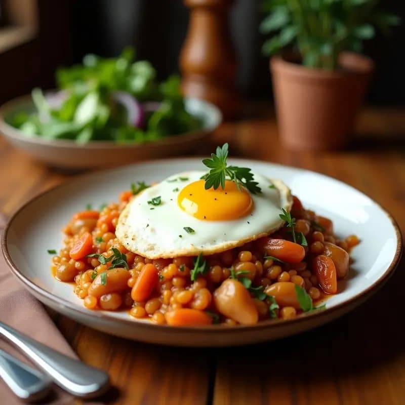 Bokkeumbap Coreano con Espinacas y Huevo Frito: Receta en 20 Minutos con Arroz Sobrante