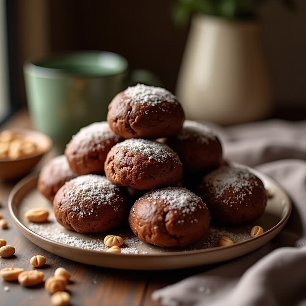 Bolas de Dátiles y Nueces con Cobertura de Chocolate 85%: Postre Crudivegano y Sin Azúcar