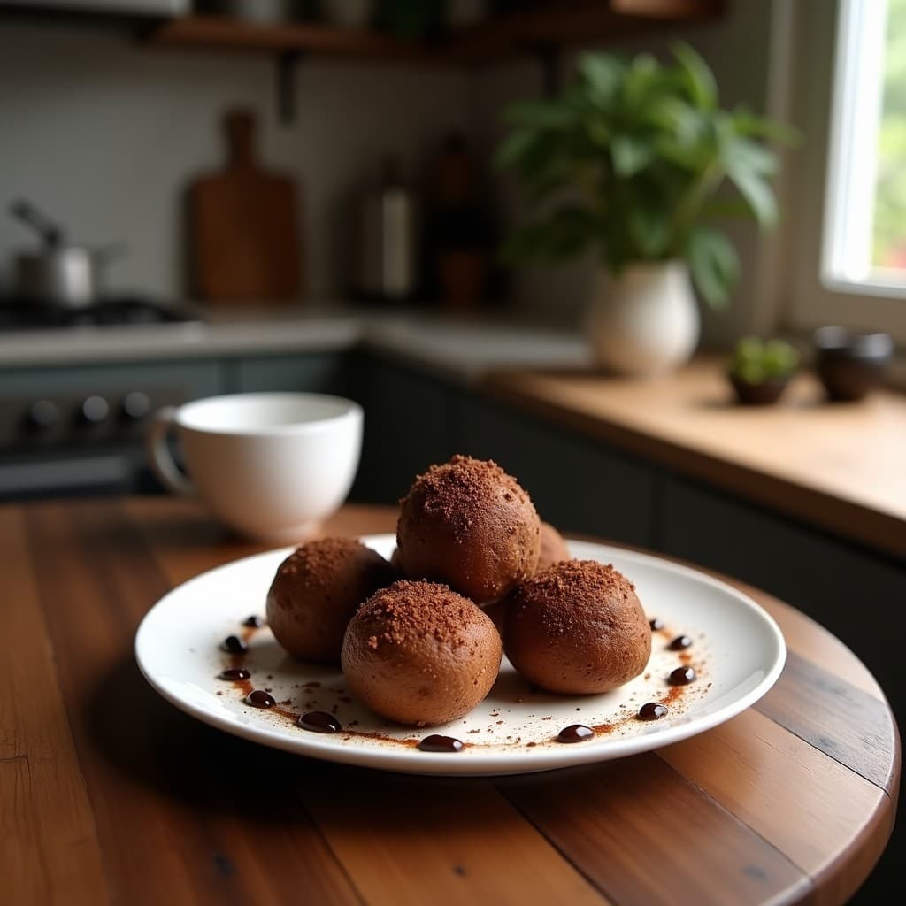 Bolas de Energía de Dátiles, Cacao y Aceite de CBD: Snack Relajante y Sin Horno