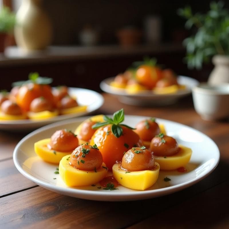 Bolas de Melón y Jamón Serrano: Aperitivo Español Dulce-Salado en 5 Minutos