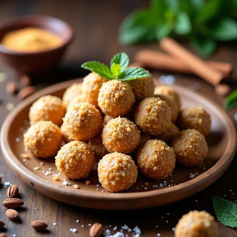 Bolas de Mijo y Pasas con Especias Chai: Snack Energético Sin Azúcar y Sin Horno