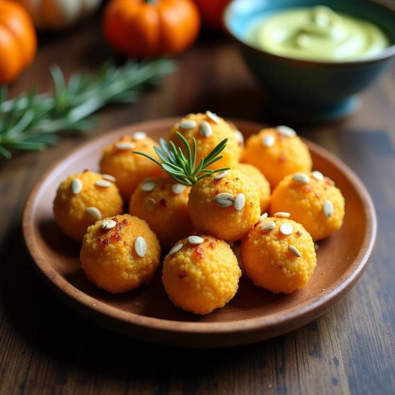 Bolas de Queso de Almendras y Semillas de Calabaza: Aperitivo Crunchy Keto en 15 Minutos