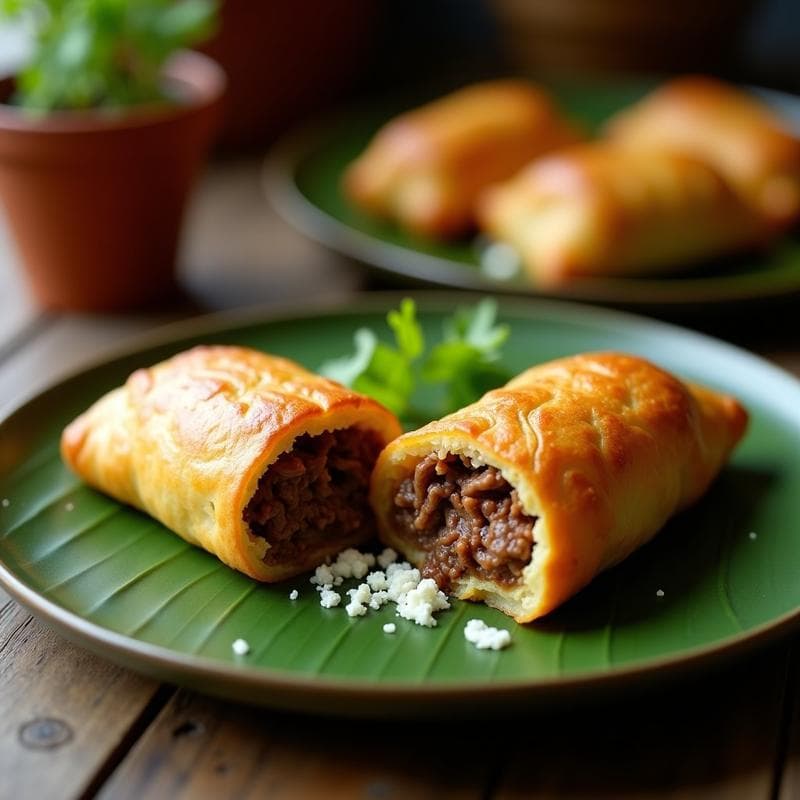Boli de Yuca con Relleno de Carne Mechada de Res: Receta Venezolana Tradicional