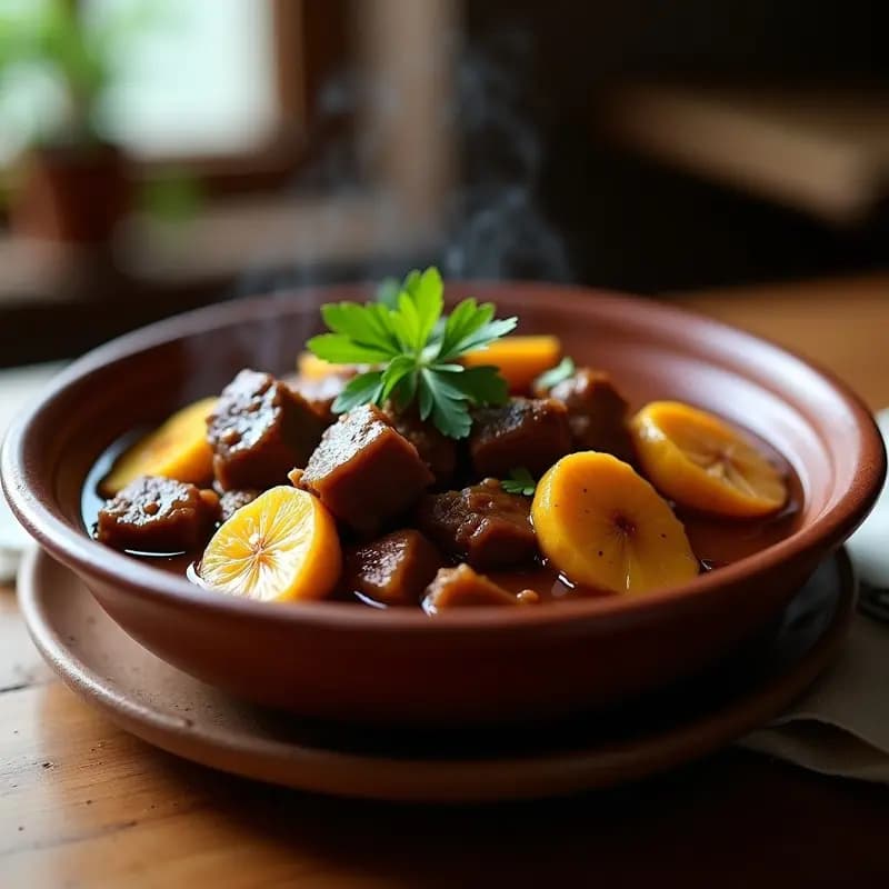 Boliche Cubano de Plátano Maduro y Carne: Receta Tradicional en Olla Exprés