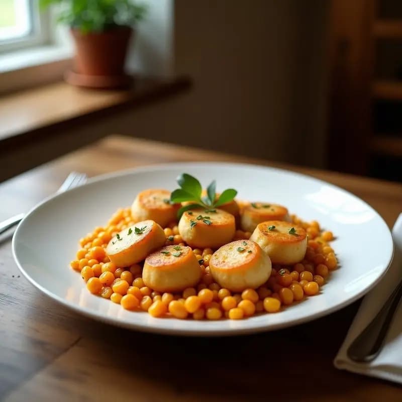 Bolinhas de Bacalhau con Garbanzos: Receta Brasileña Sin Pescado y Crujiente