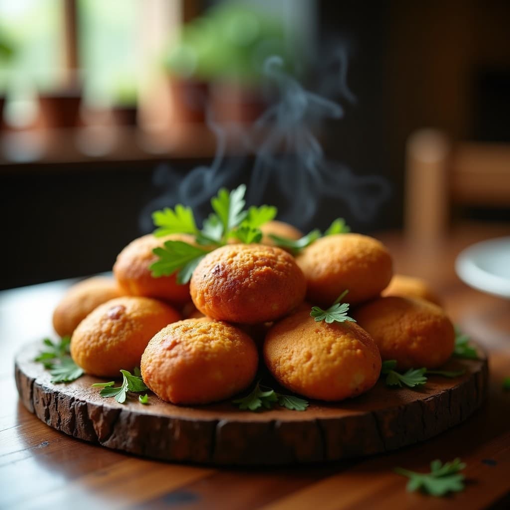 Bolinhas de Feijoada con Harina de Mandioca: Receta Brasilera en Airfryer Sin Gluten