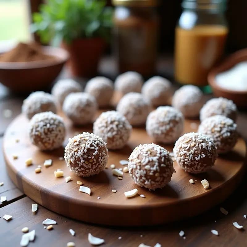 Bolitas de Avena y Proteinado de Cacahuete: Snack Energético Keto y Vegano