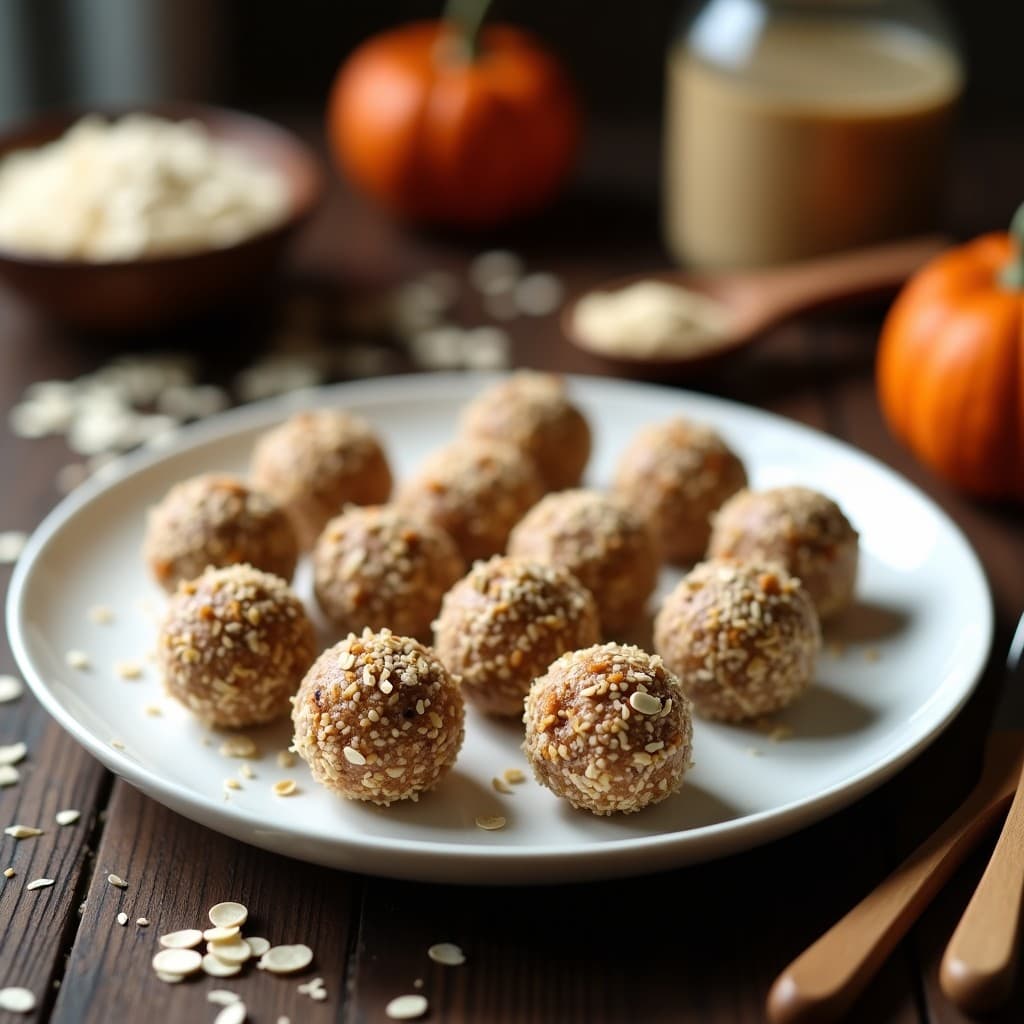 Bolitas de Avena y Proteinado de Guisante con Chipotle: Snack Energético Sin Horno