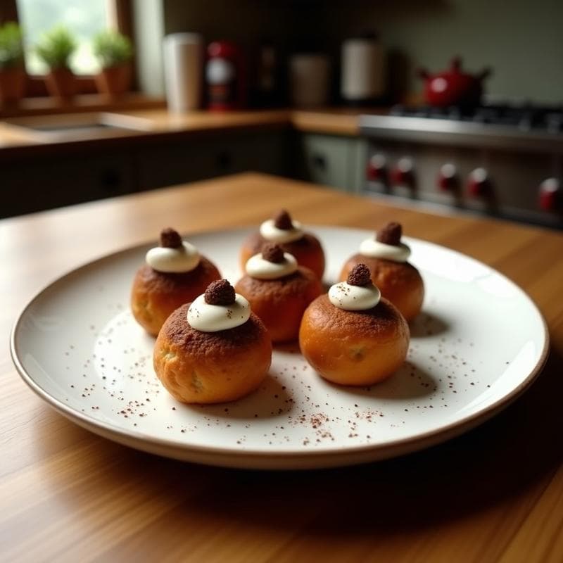 Bolitas de Chía y Cacao con Relleno de Crema de Cacahuete: Snack Energético Keto