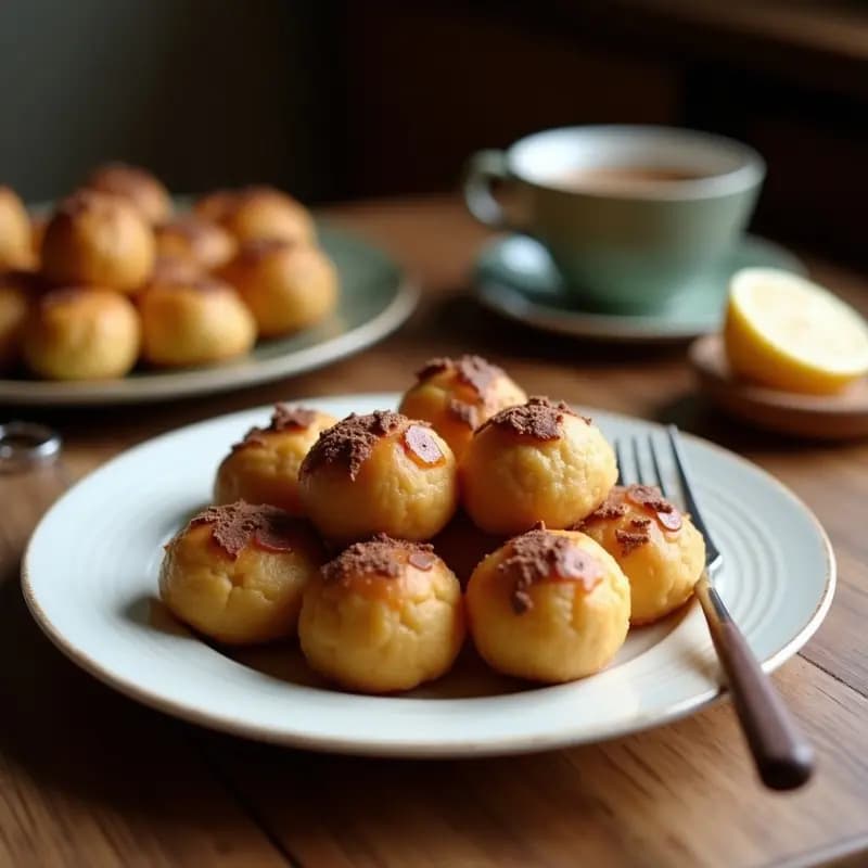 Bolitas de Dátil y Queso de Almendra con Cacao: Postre Árabe Sin Azúcar y Alto en Energía