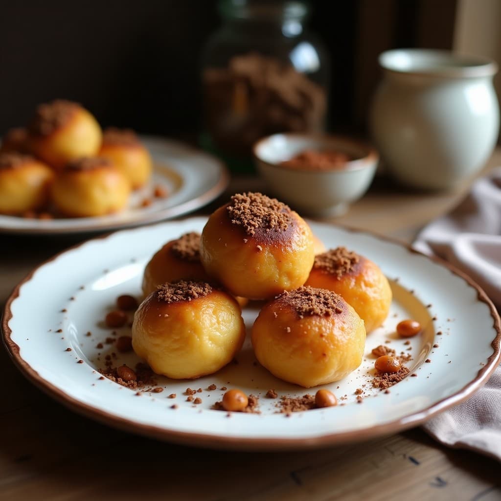 Bolitas de Dátil y Tahini con Cobertura de Cacao y Naranja: Postre Energetico Sin Horno