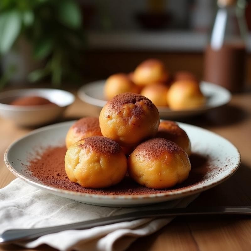 Bolitas de Dátiles Rellenas de Almendra y Cacao Puro: Energéticas Sin Horno en 15 Minutos