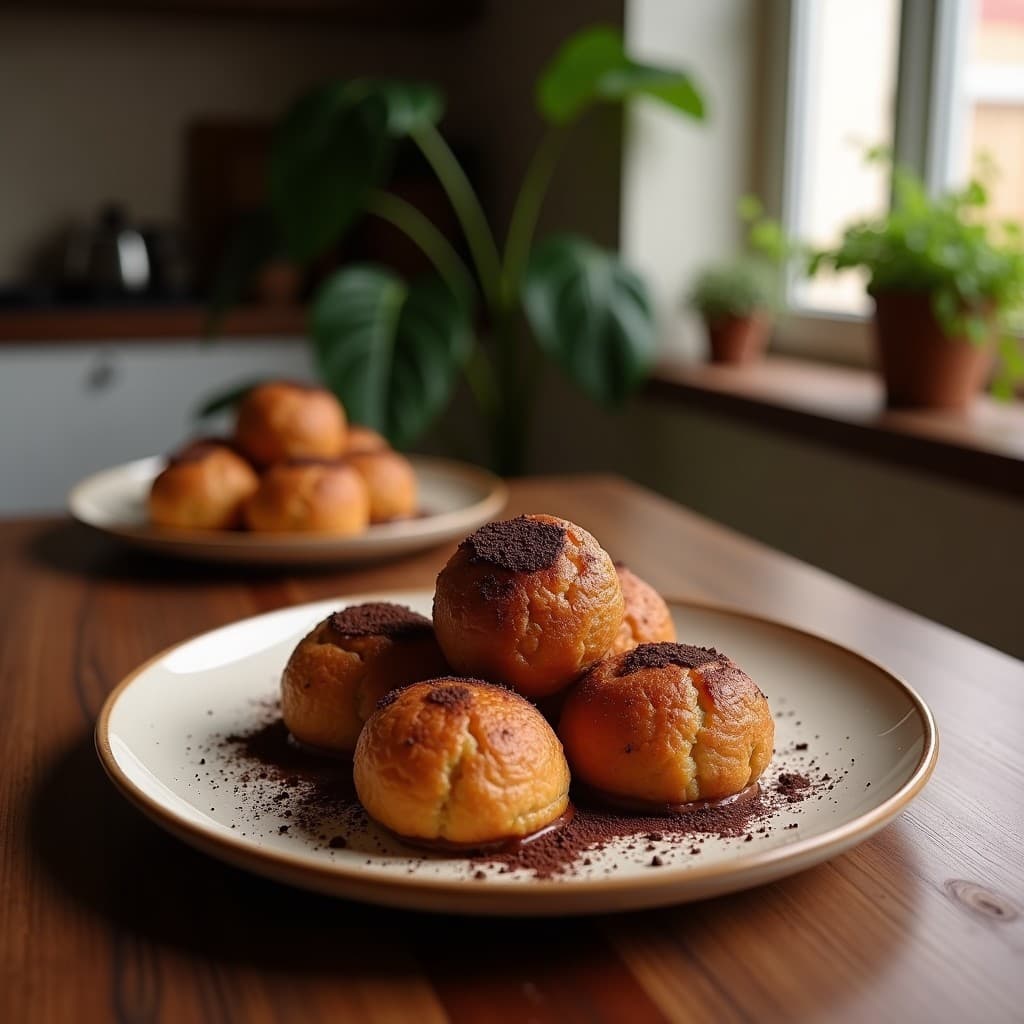 Bolitas de Dátiles y Almendra con Cobertura de Chocolate Negro: Postre Sin Azúcar