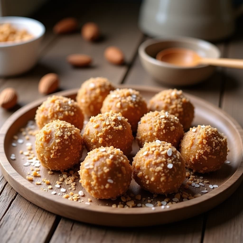 Bolitas de Dátiles y Almendras con Canela: Snack Vegano y Sin Azúcar para Niños