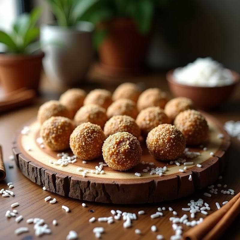 Bolitas de Dátiles y Semillas de Cáñamo: Energía Natural Sin Horno para Deportistas