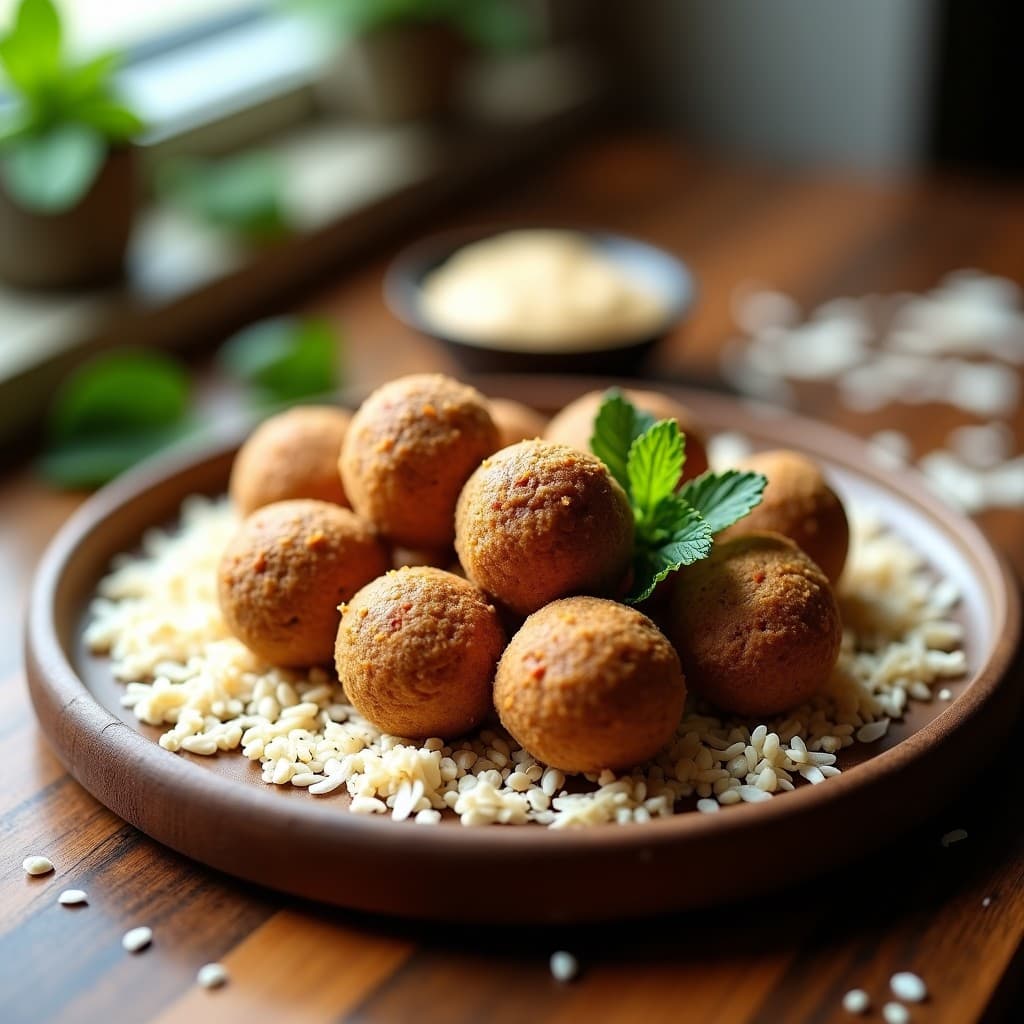 Bolitas de Dátiles y Semillas de Cáñamo con Relleno de Puré de Hígado de Pollo: Snack Keto Alto en Hierro