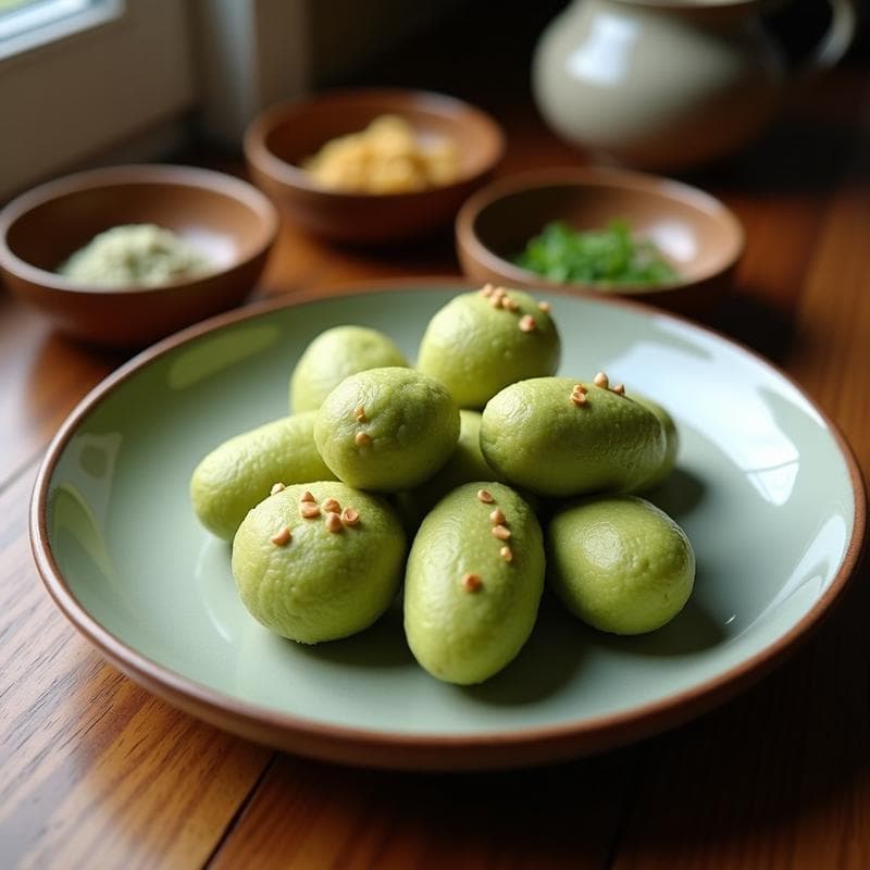 Bolitas de Dátiles y Coco con Matcha: Energía Natural en 5 Ingredientes