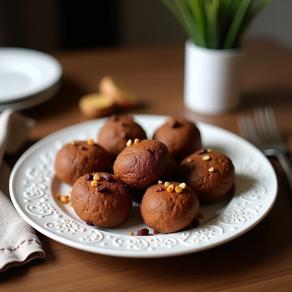 Bolitas de Dátiles y Nueces con Cacao en Polvo: Snack Sin Azúcar y Alto en Energía