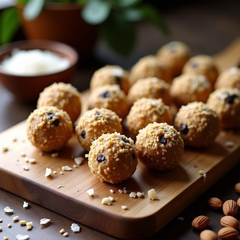 Bolitas de Higos Secos y Semillas de Amaranto: Snack Energético Sin Horno y Keto