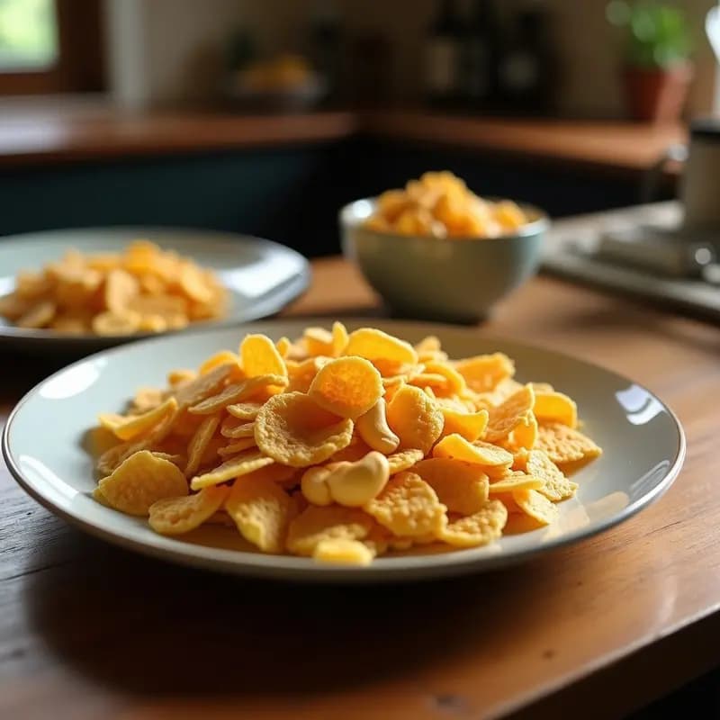Bolitas de Maíz Tostado con Queso Vegano y Ají: Snack Peruano Crujiente y Sin Horno