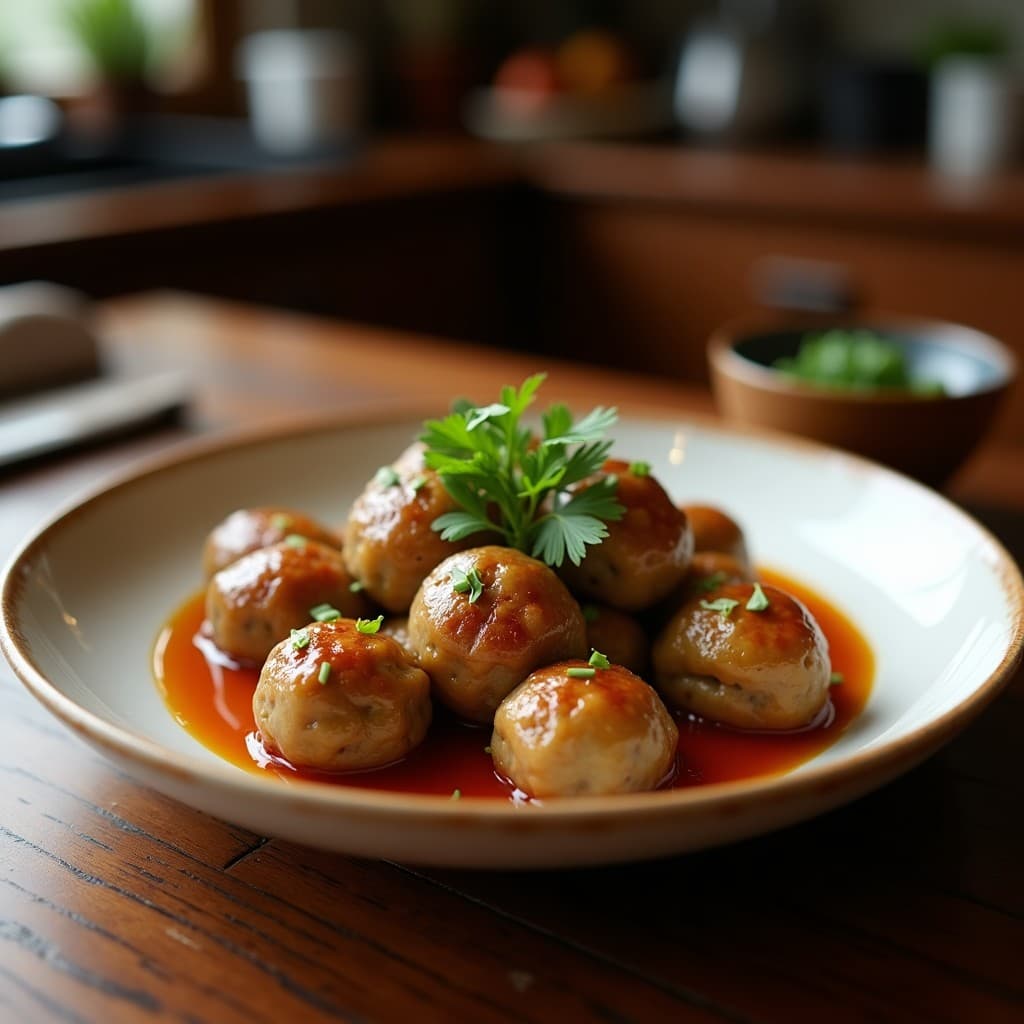 Bolitas de Melón Amargo Rellenas de Carne Molida: Receta China Alta en Proteína