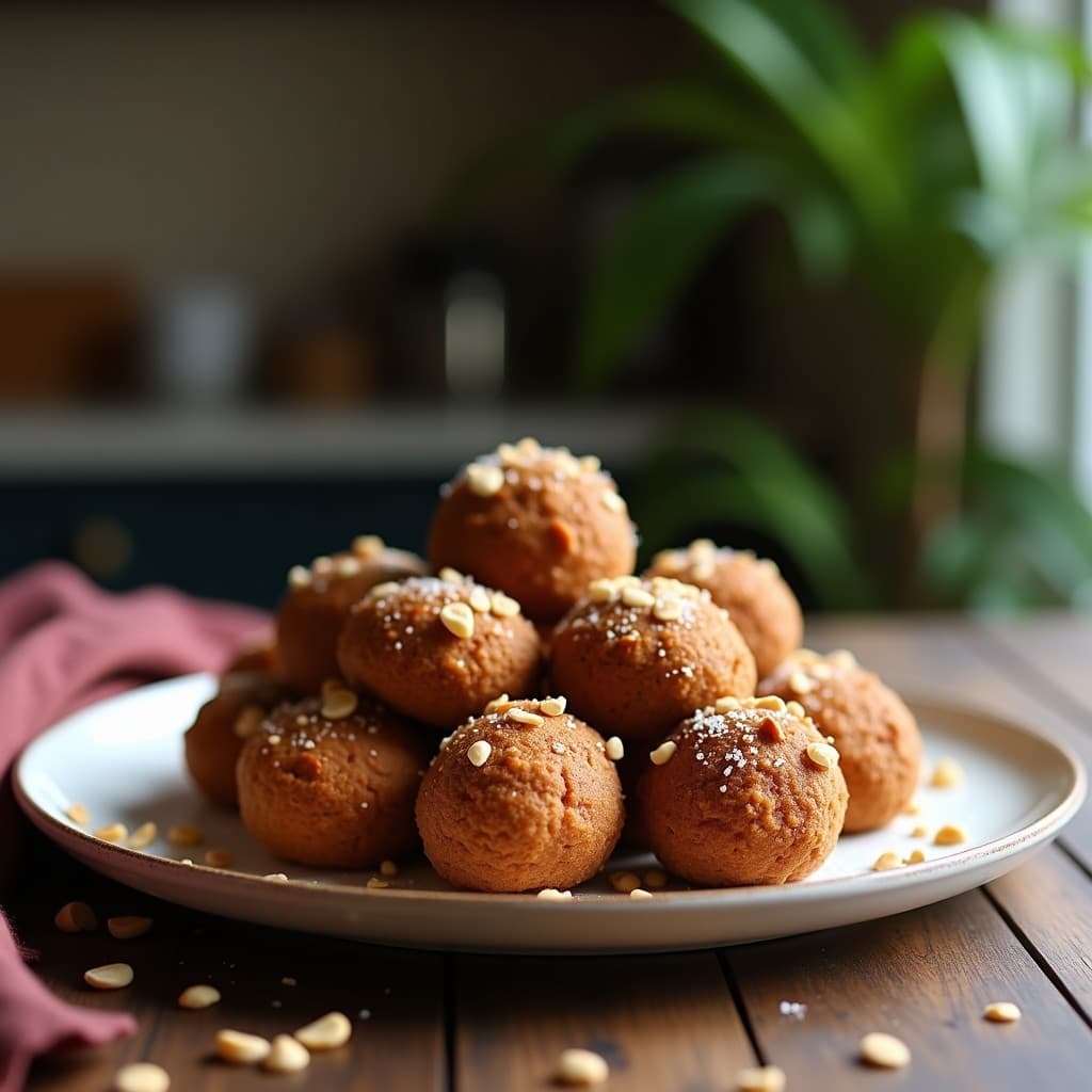 Bolitas de Energía de Cacao y Algas Nori: Snack Saludable con Omega-3