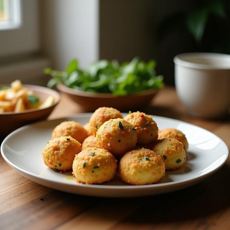 Bolitas de Proteína de Guisante y Coco: Snack Keto Sin Horno