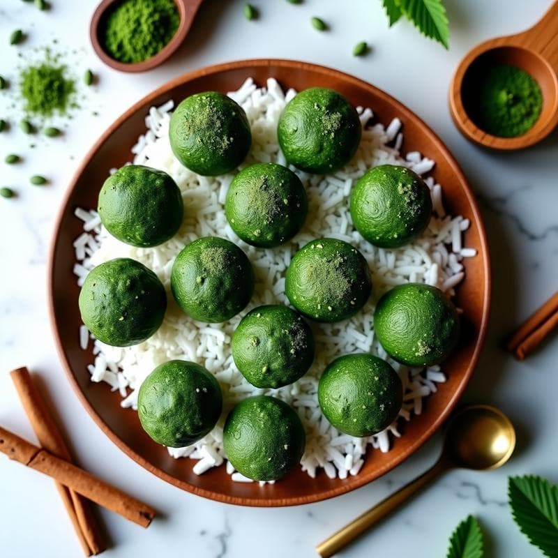 Bolitas de Proteína de Hemp y Espirulina: Snack Energético Vegano y alta en Hierro