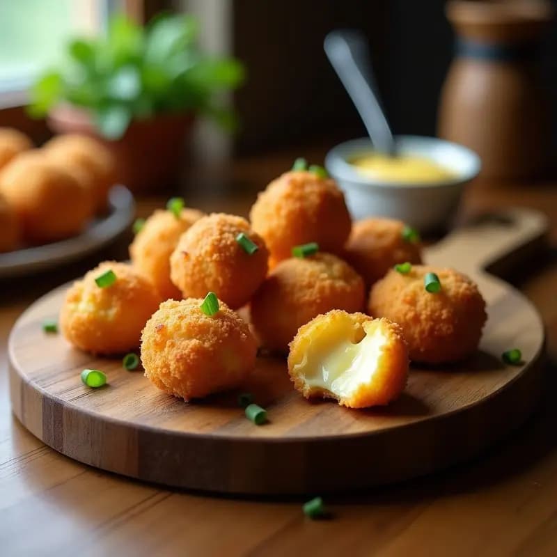 Bollen de Goudse Kaas: Croquetas Holandesas de Queso Gouda en Airfryer