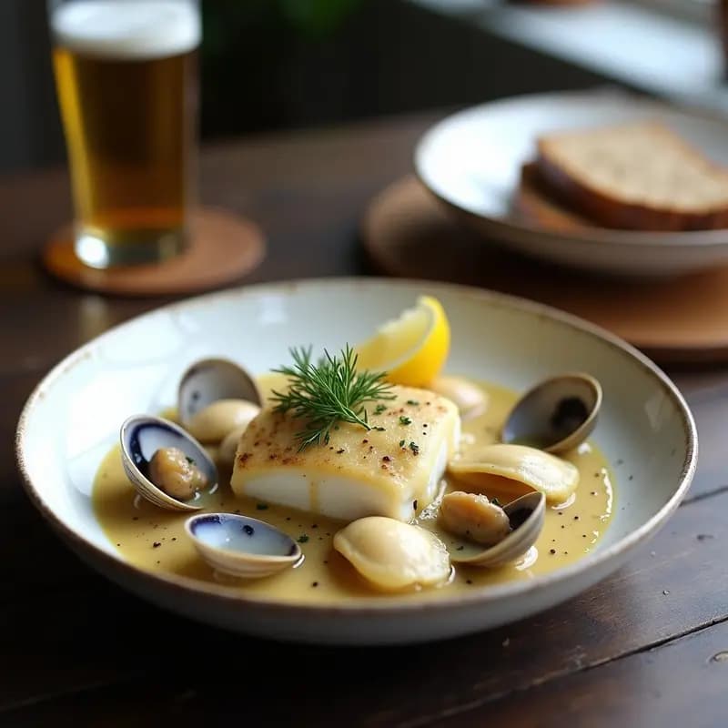Boller en Salsa de Almejas y Cerveza: Receta Sueca de Mariscos en 25 Minutos