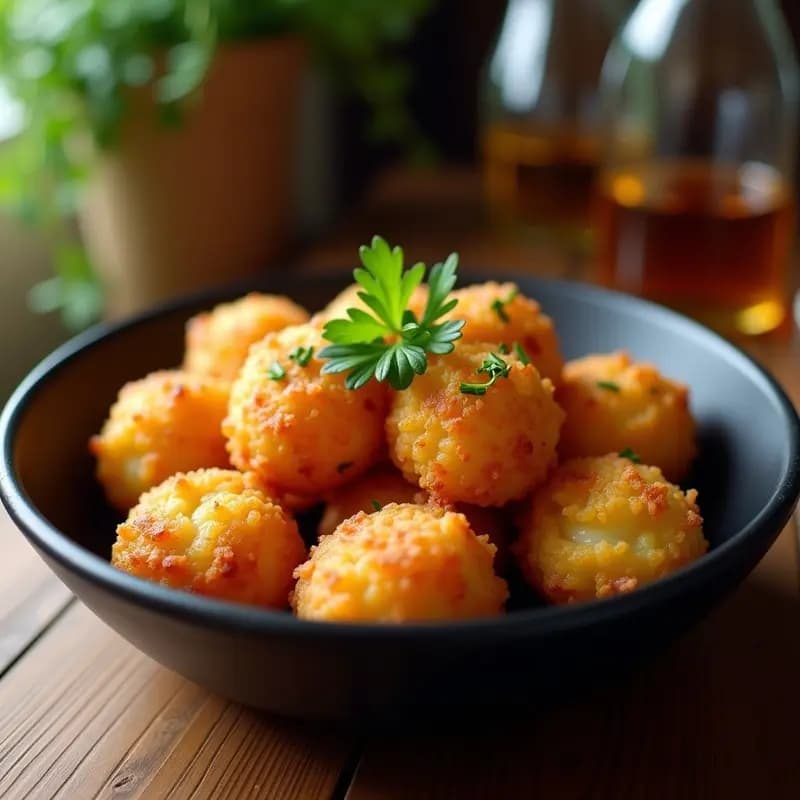 Bollitos de Bacalao y Patata: Tapa Tradicional Vasca en Airfryer