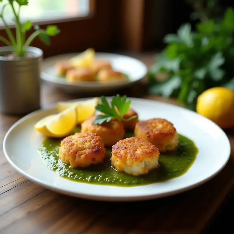 Bollitos de Bacalao en Salsa Verde: Receta de Tapa Basca con Toque Ligero