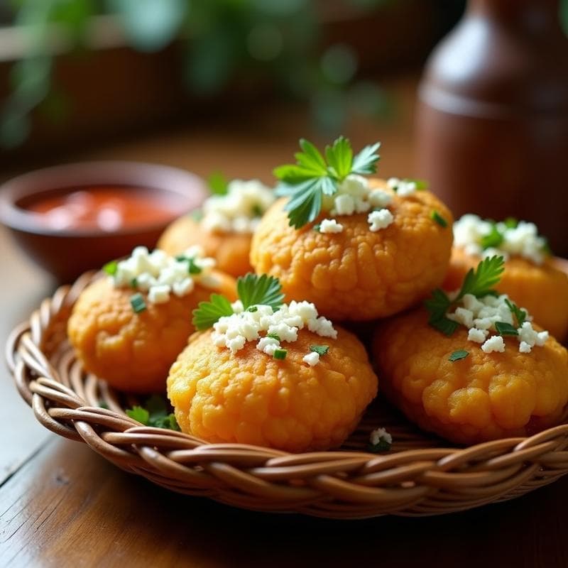 Bollitos de Maíz Rellenos de Carne Mechada: Receta Colombiana en Airfryer