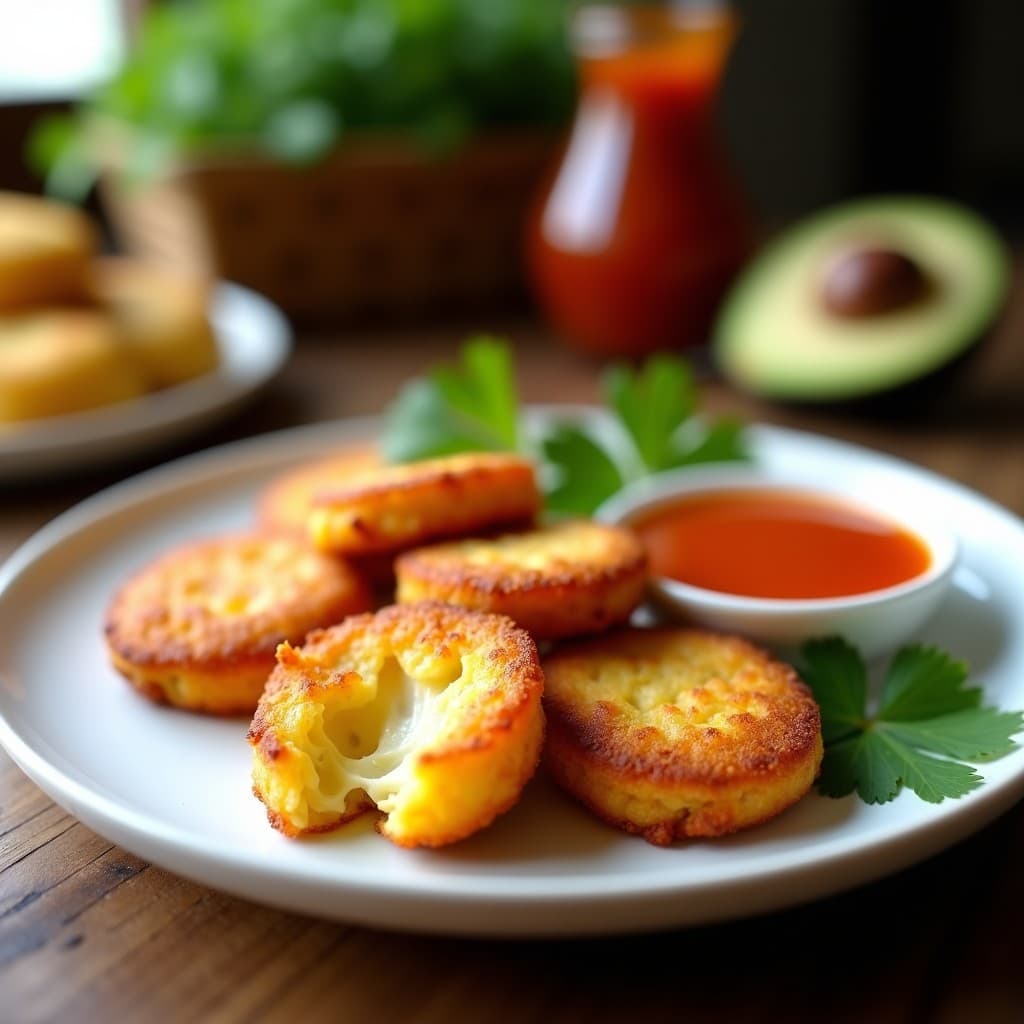 Bollitos de Maíz y Queso de Cabra con Salsa de Guayaba: Receta Venezolana en Airfryer