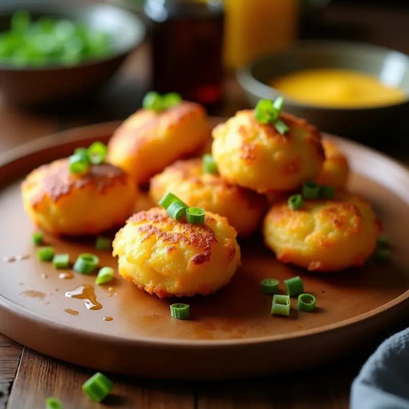 Bollitos de Plátano Macho Rellenos de Queso: Aperitivo Colombiano en Airfryer
