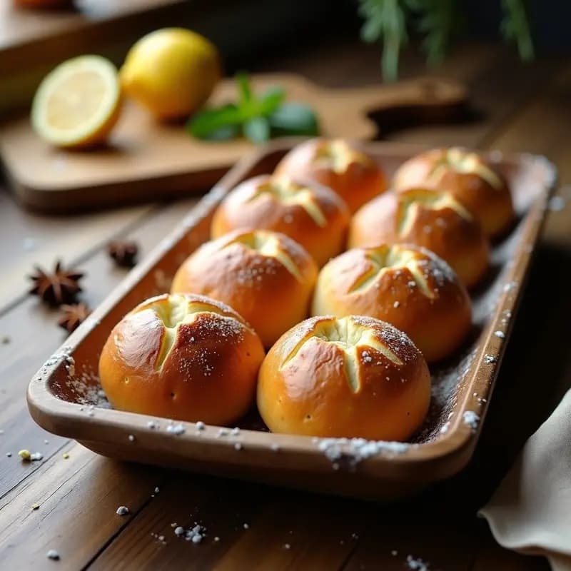 Bollo de Aceite con Anís y Ralladura de Limón: Dulce Andaluz para Desayunar