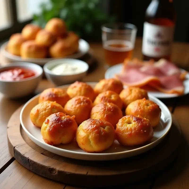 Bollo de Chicharrones: Tapa Sevillana Crujiente y Jugosa en Airfryer
