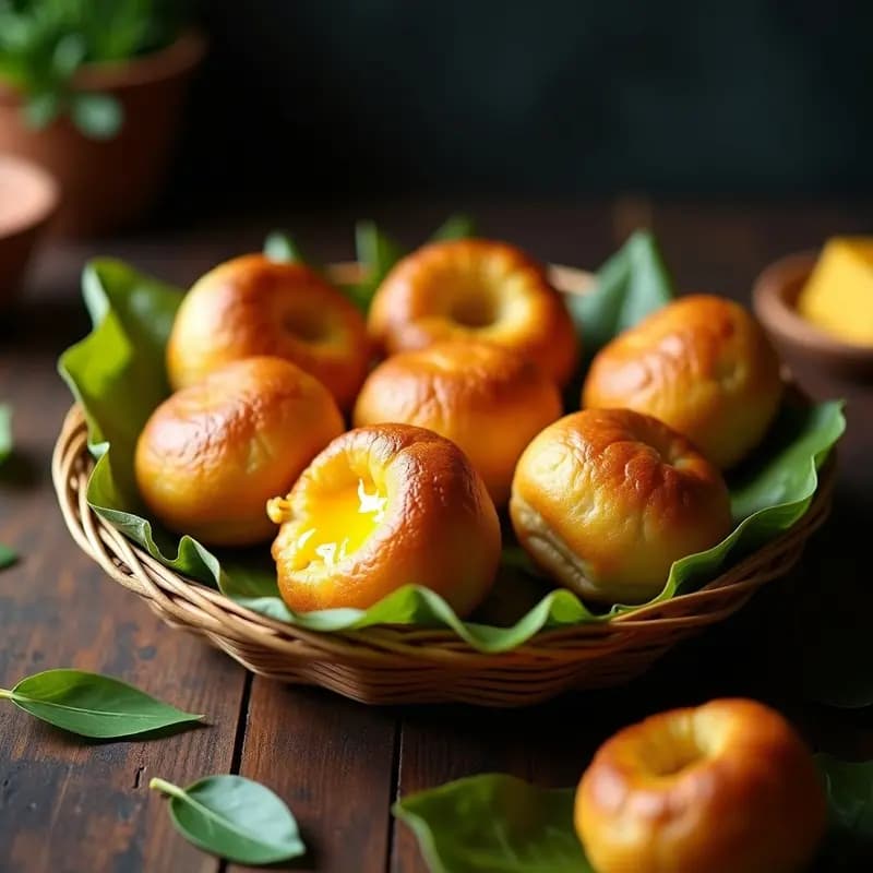 Bollo de Maíz Relleno de Queso Campesino: Aperitivo Colombiano en Airfryer