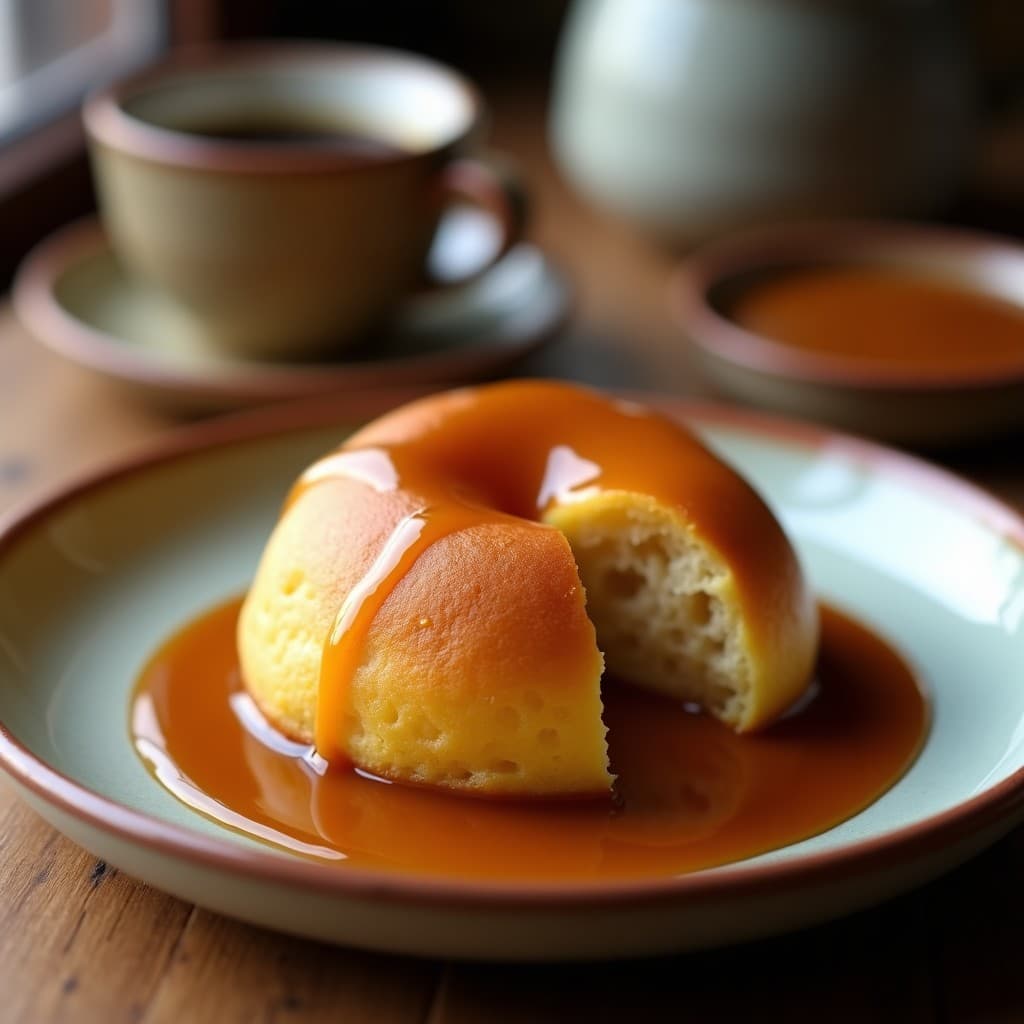 Bollo de Plátano Maduro y Mantequilla de Maní con Salsa de Caramelo de Dátiles: Desayuno Colombiano Sin Harina