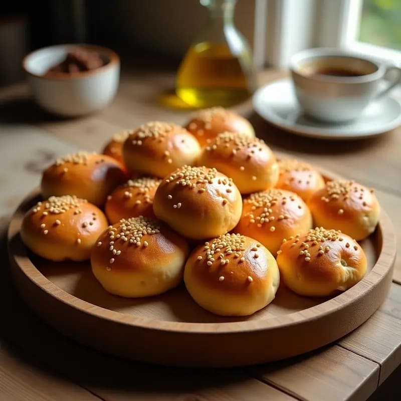 Bollos de Aceite: Panecillos Andaluces de Oliva y Anís para Desayunar